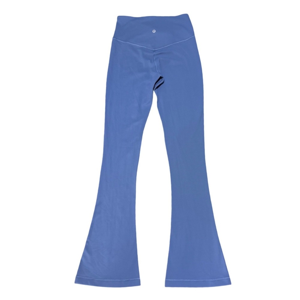 Lululemon Astro Pant Crossover Flare Legging Full Length Blue W5FZSS Women 6
